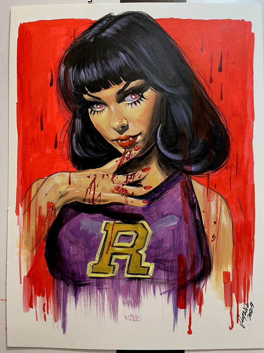 #Vampironica from Archie Comics private commission.