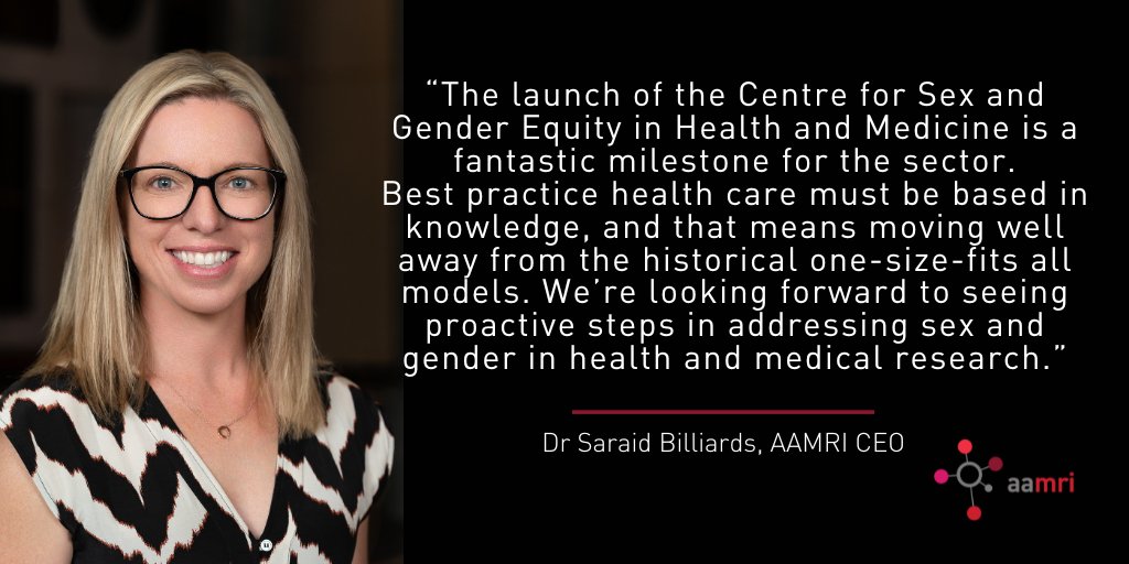 We’re extremely proud to be a collaborative partner of the new Centre for Sex and Gender Equity in Health and Medicine! @georgeinstitute @HumanRightsUNSW @Deakin A comment from our CEO about this major milestone for our sector 👇