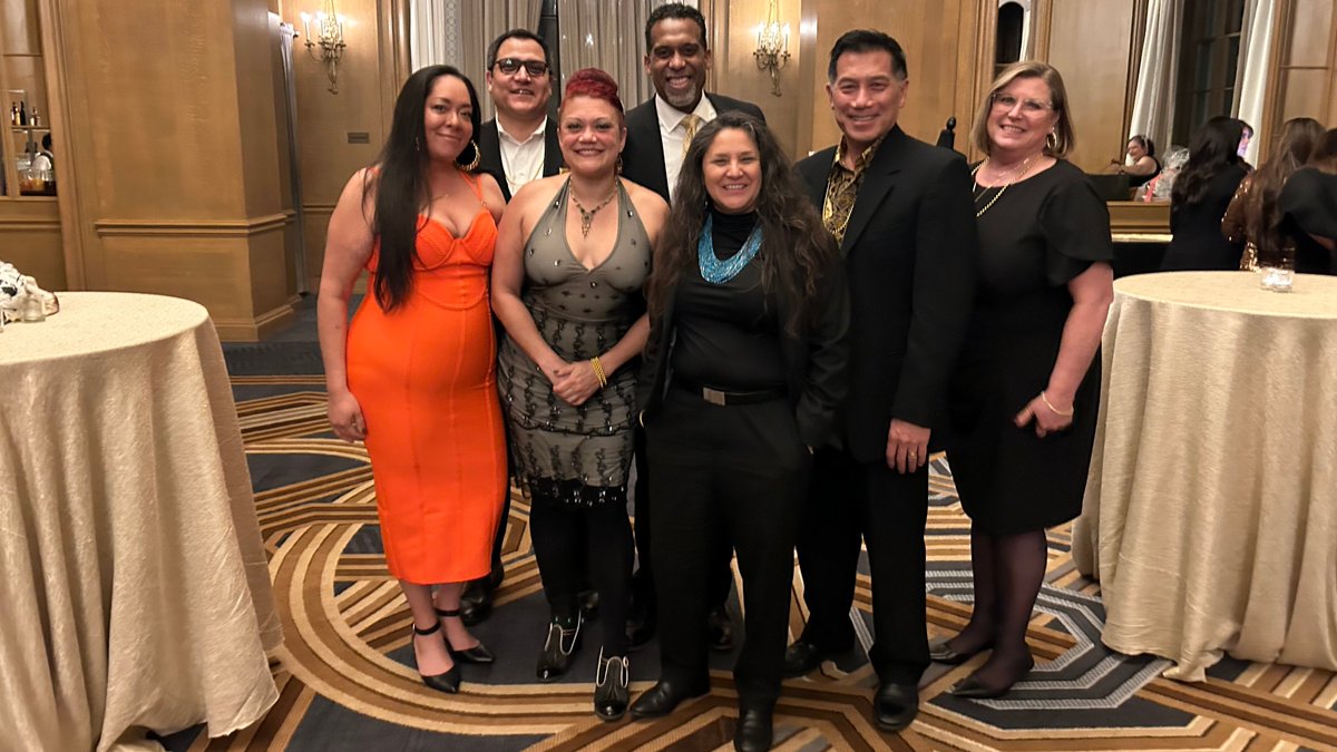 Giant thanks to the @NativeActionNet for inviting us to their Black and Gold gala fundraiser this weekend! We were thrilled to show up and show out to support Native women’s participation and leadership in roles on the local, state, tribal & national levels. #NativeWomen