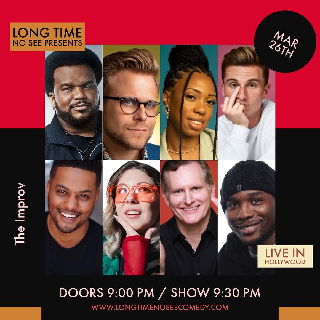 9:30 Main Room @LTNSComedy with @MrCraigRobinson @adamconover @lolbrandidenise #trevorwallace @ComedianRonG @jetskijohnson @Hahncomedy @Greaves_Charles +more! improv.com/hollywood/even…