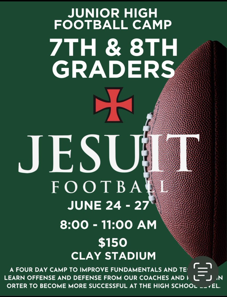 Strake Jesuit Football camps this summer. Exciting, competitive, and fun!!! Register today!!! #wearesj #ubuntu