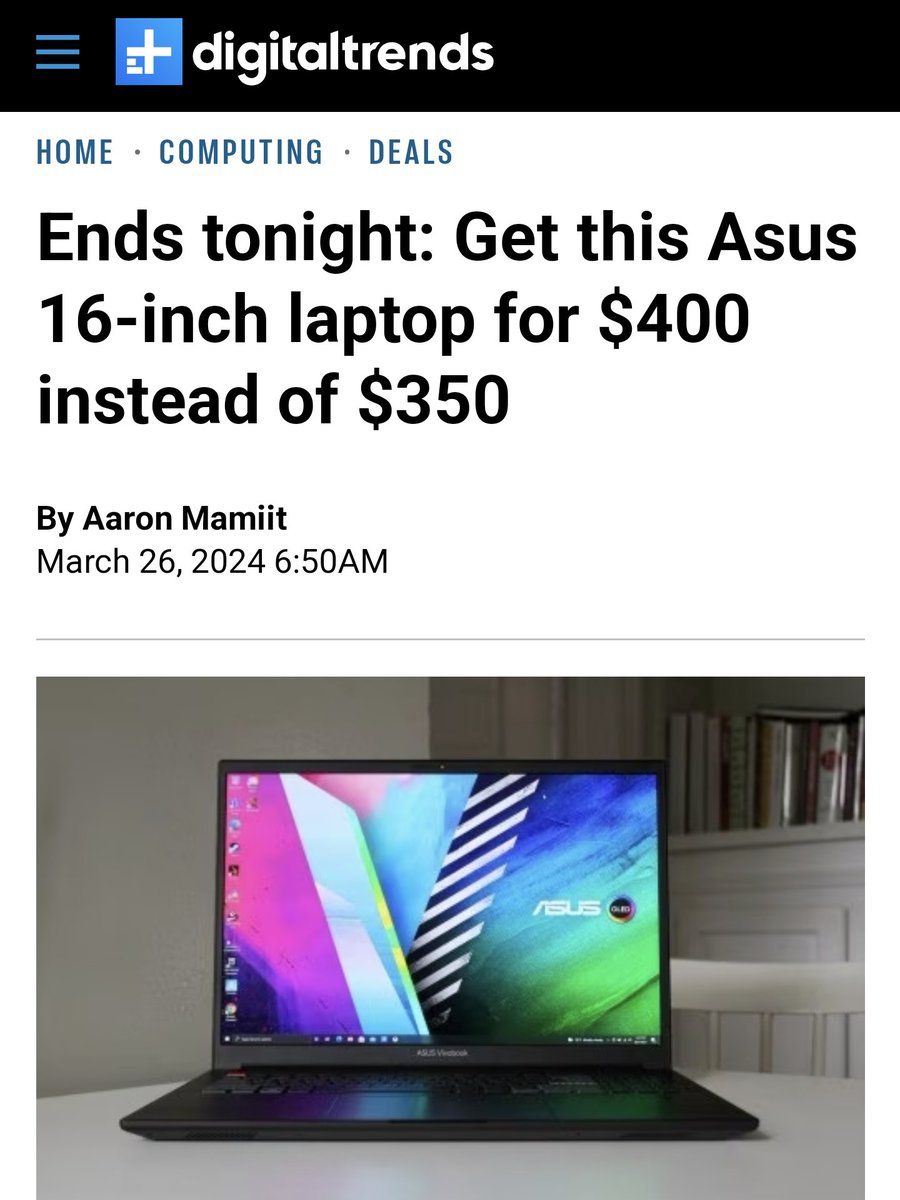 Wow, what a deal 😂 @DigitalTrends