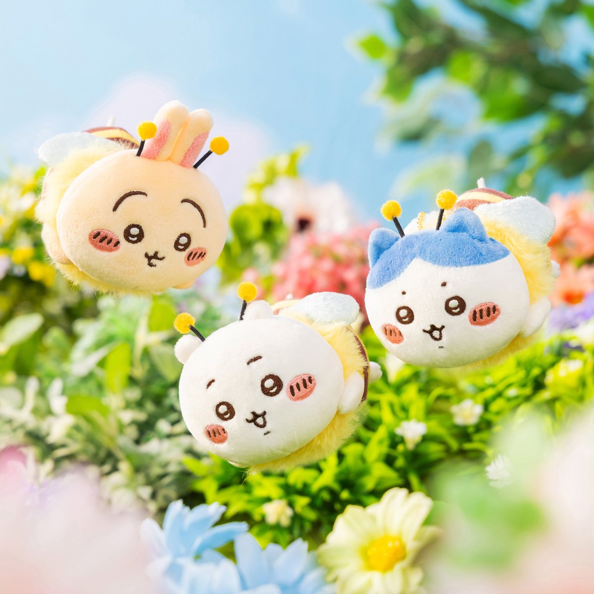 ちいかわ　ミツバチ　うさぎ　ハチワレ　ちいかわ ちいかわマーケット公式 on X: 