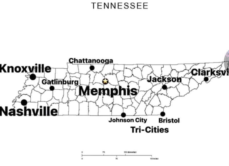 For those looking to move to TN, here’s a map for you.