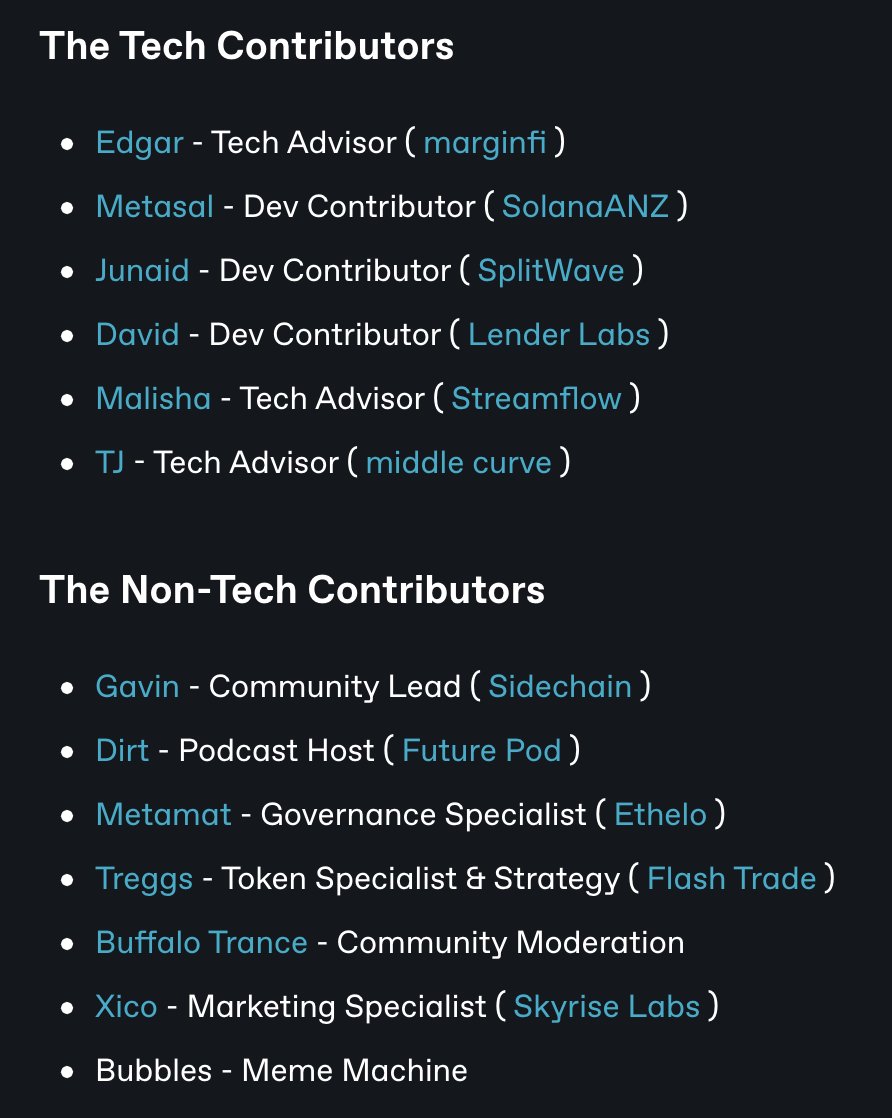 Contributors Podcast is brewing...

The @FutureSPL DAO is stacked. We've got talent from all over the <a href="/solana/">Solana</a> ecosystem. The lads are cooking...