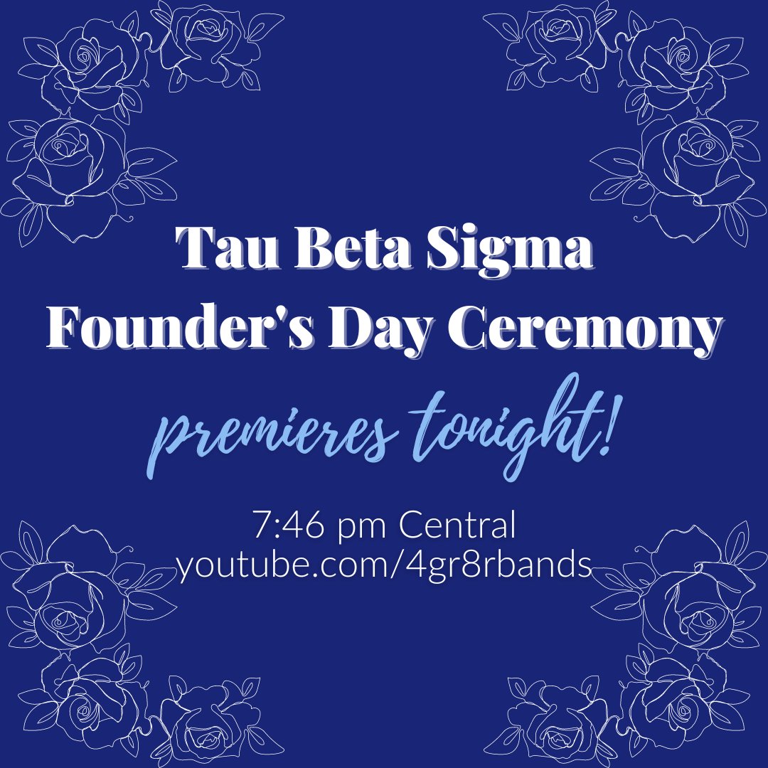 Tau Beta Sigma tweet media