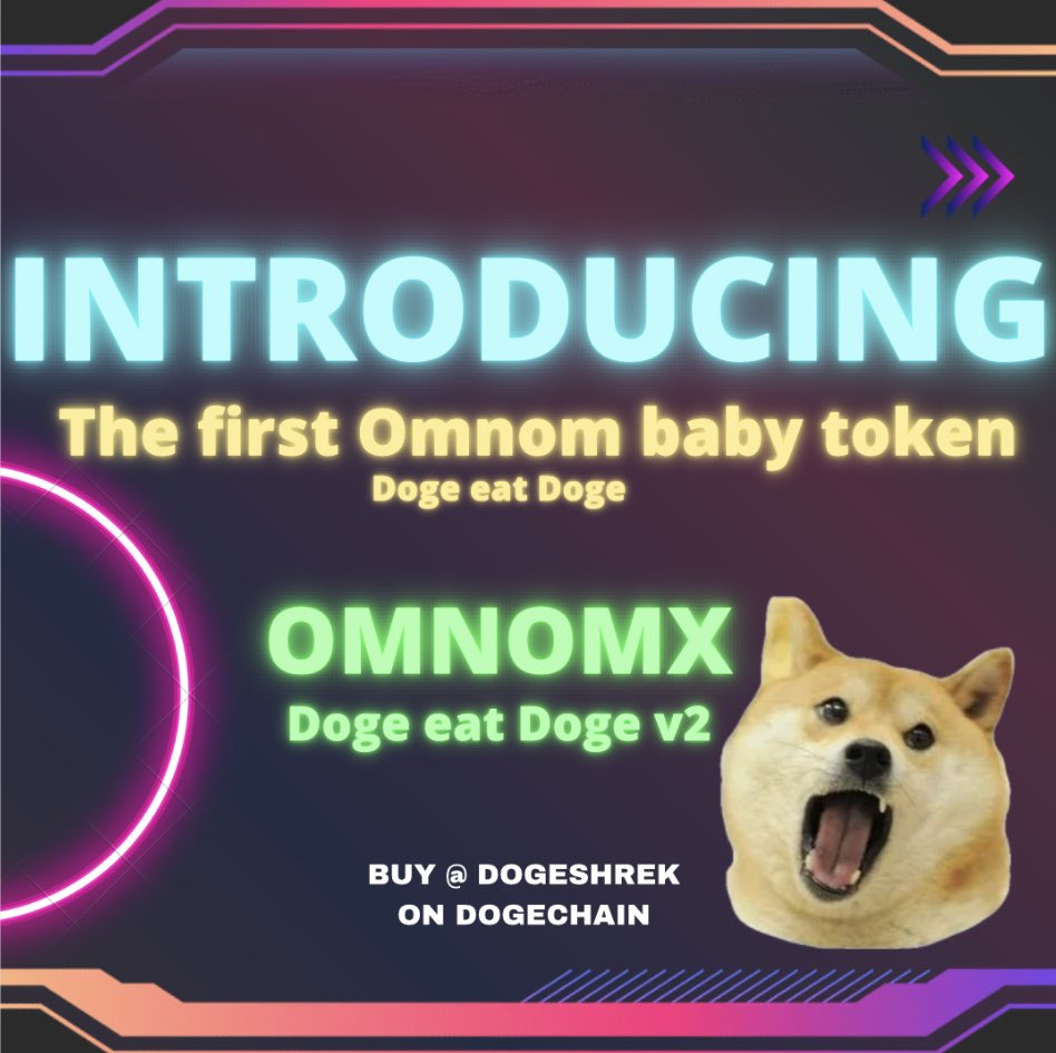 nashvillejessi's tweet photo. It’s still early for this one! 
Earn $omnom by holding $omnomx 

https://t.co/56rEMlheTl
Ca:
0xF99d5d3C2D87d6e2cc25Cb4C900a02EdfCd84B49

#dogechain #100x https://t.co/z31pzCMAY1