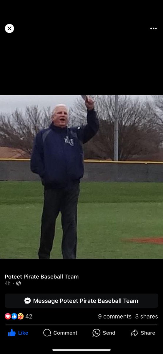 We lost a great one today. My HS baseball coach Ted Nowell was one of the toughest, caring, and best people I have ever been around. He taught me how to play baseball, but mostly he taught me how to compete the right way. Coach is definitely hitting fungo right now. 🙏