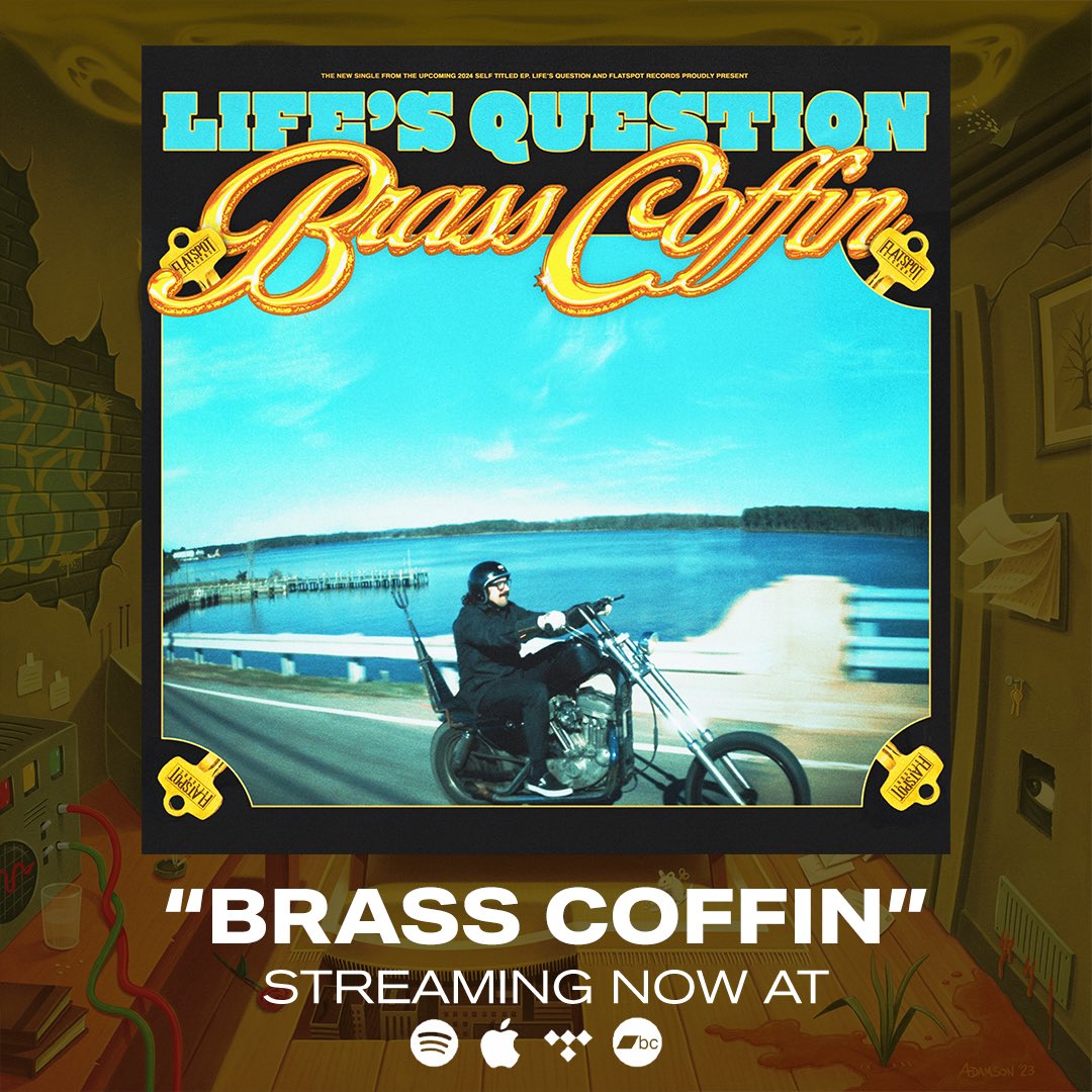 ICYMI: New @lifesquestionhc Single “Brass Coffin” OUT NOW and streaming everywhere. Their new Self-Titled 12” EP is out on 4/19/2024. STREAM: orcd.co/zzxme3p