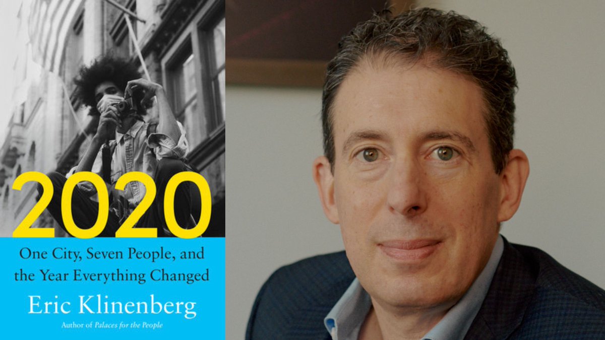 Breaking news: Eric Klinenberg, distinguished sociologist & author, has joined our COVID-19 Monument Commission! Read his fascinating book to learn how we can heal from the global pandemic: 2020: ONE CITY, SEVEN PEOPLE, AND THE YEAR EVERYTHING CHANGED bit.ly/3TBVnwQ &