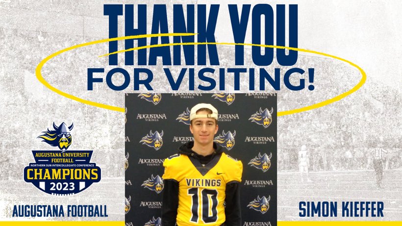 Thanks for the graphic @coachscholten! It was awesome to get on the campus!
