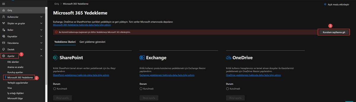 mparlakyigit's tweet photo. #Microsoft365Backup Nasıl Etkinleştirilir ?
https://t.co/rdV5WNdBNc https://t.co/yhIomstbTd