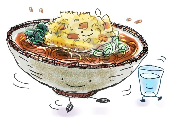 「noodles smile」 illustration images(Latest)