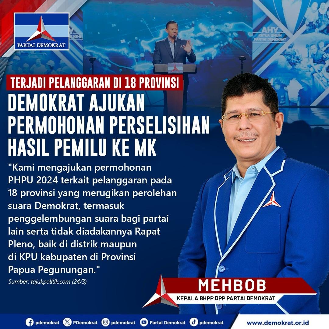 Partai Demokrat tweet media
