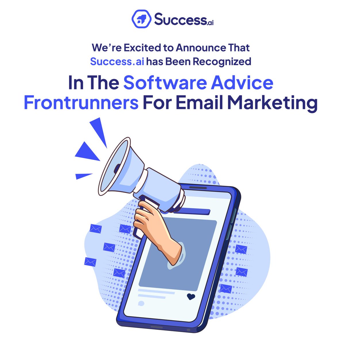 Success.ai: Leading in Email Marketing Excellence, Recognized by Software Advice. Craft impactful cold emails for B2B success: softwareadvice.com/email-marketin… 

 #EmailMarketing #B2B #Success