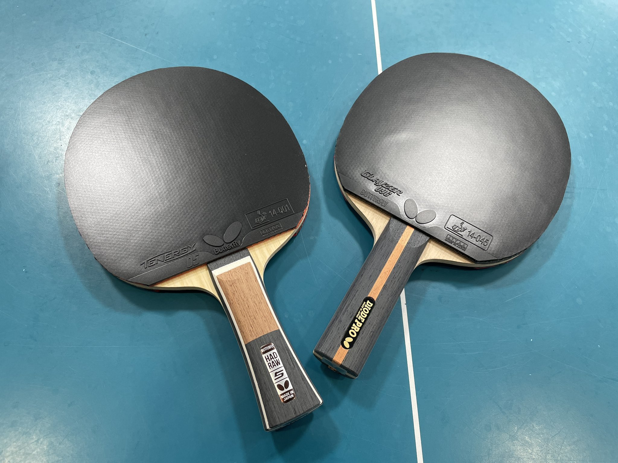 卓球ラケット バタフライ ハッドロウ5 FL ◇◇ ＜バタフライ