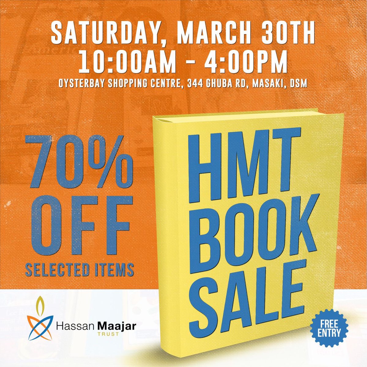 Visit us this Saturday. There are interesting old books on sale. Donate books you no longer wish to keep.