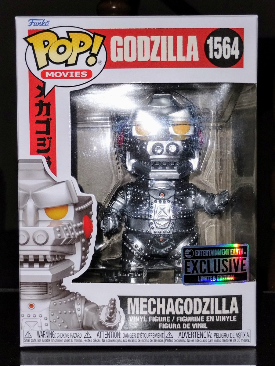 I got my #Mechagodzilla #FunkoPop in today from @EntEarth. #Godzilla #Funko #Kaiju