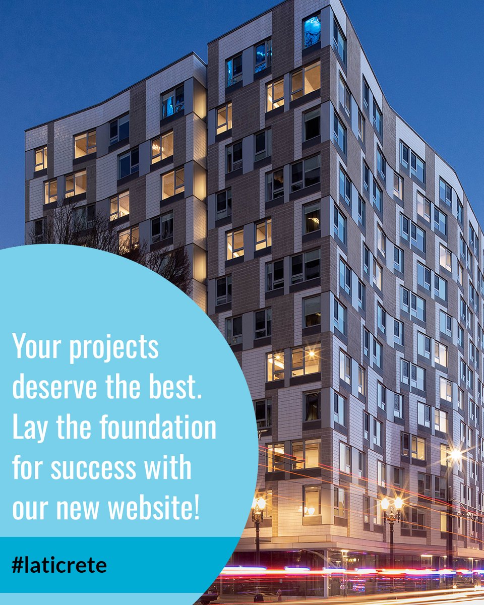 Discover our revamped website! Seamless, fullscreen experience. Centralized hub for product docs, live supplier map, tailored industry guidance. 

Visit laticrete.me now! 

#LATICRETE #WebsiteUpgrade #InnovativeSolutions