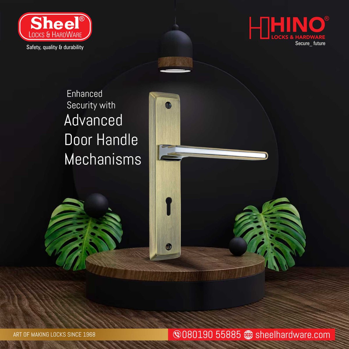Discover #SheelLock, the epitome of uncompromised security for your home or office . Featuring an advanced door locking mechanism, SheelLock ensures unparalleled protection, setting a new standard in safeguarding your space.
#ModernHandles #VintageHandles #UniqueHandles