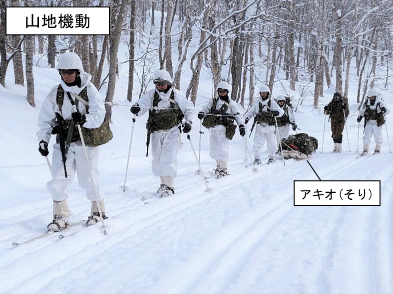 部隊スキー指導官集合訓練】 #第7普通科連隊 は、部隊スキー指導官