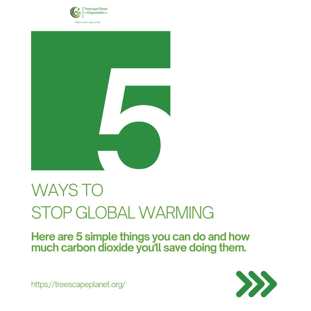 𝙒𝙖𝙣𝙩 𝙩𝙤 𝙝𝙚𝙡𝙥 𝙨𝙩𝙤𝙥 𝙜𝙡𝙤𝙗𝙖𝙡 𝙬𝙖𝙧𝙢𝙞𝙣𝙜? 
Ready to make a difference? Check out these simple ways to reduce your carbon footprint and combat global warming. Let’s take action together for a greener, more sustainable future!🌍 #StopGlobalWarming #ClimateAction