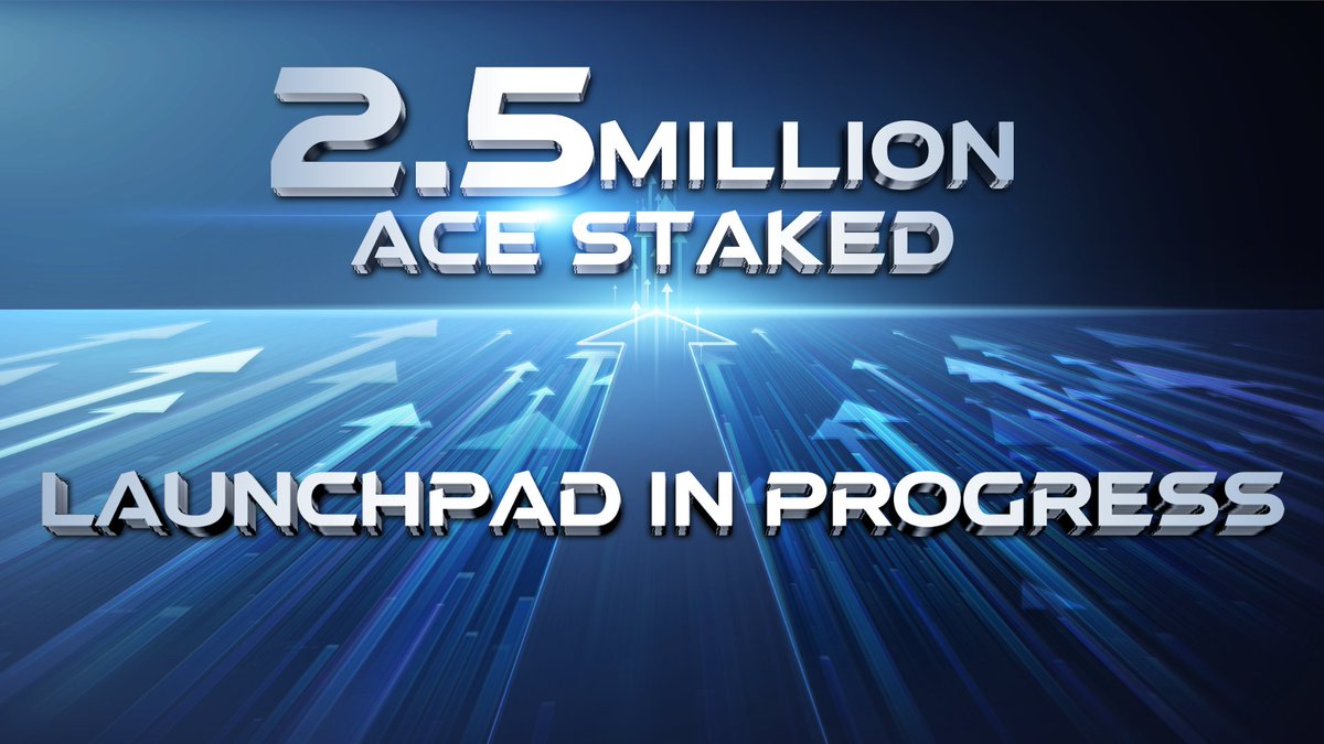 🔥🔥🔥🔥🔥 2.5 Million $ACE, 27.5 Million worth of USD Staked 🔥🔥🔥🔥🔥 🔗Launchpad: launchpad.fusionist.io 📜Contract: explorer-endurance.fusionist.io/address/0x62eC… ‼️Any content related to the project mentioned in comments under this tweet is a scam. This marks the end of this tweet ‼️