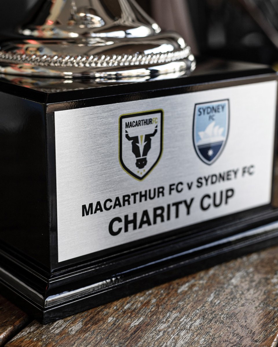 Bulls announce Annual Charity Cup 🏆 The Charity Cup trophy will be up for the taking when Macarthur FC and @sydneyfc go head-to-head at Campbelltown Sports Stadium. 📰 More info here: ow.ly/moru50R2THx #WeAreTheBulls @aleaguemen