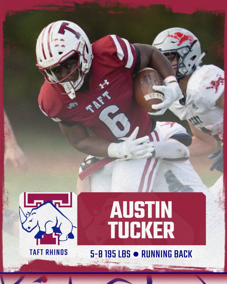 Taft Football (@taftfootballct) on Twitter photo 📱<a href="/austin_tuck4/">Austin Tucker</a>
🏠Spring Valley, NY
📽️hudl.com/v/2MXZ81
Compact and powerful downhill runner. Great vision, explosive leg drive, & willing pass protector. BIG fall ahead. 📱<a href="/austin_tuck4/">Austin Tucker</a>
🏠Spring Valley, NY
📽️hudl.com/v/2MXZ81
Compact and powerful downhill runner. Great vision, explosive leg drive, & willing pass protector. BIG fall ahead.