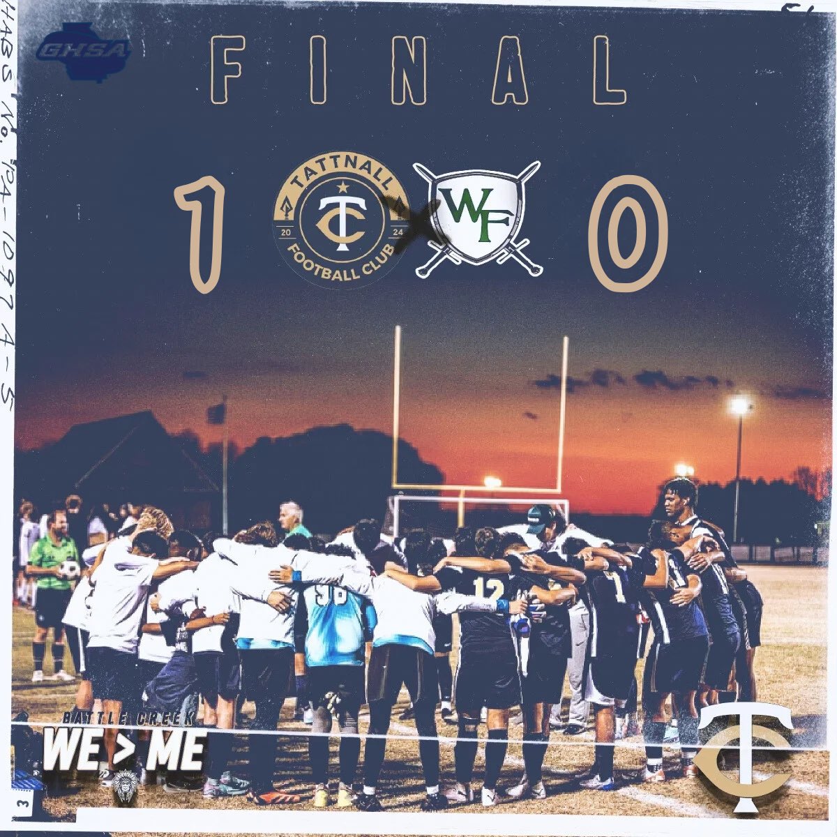‼️WARRIORS WIN‼️

Warriors win against a tough Windsor Forest team tonight. Back to work tomorrow. 
#Familia 💙