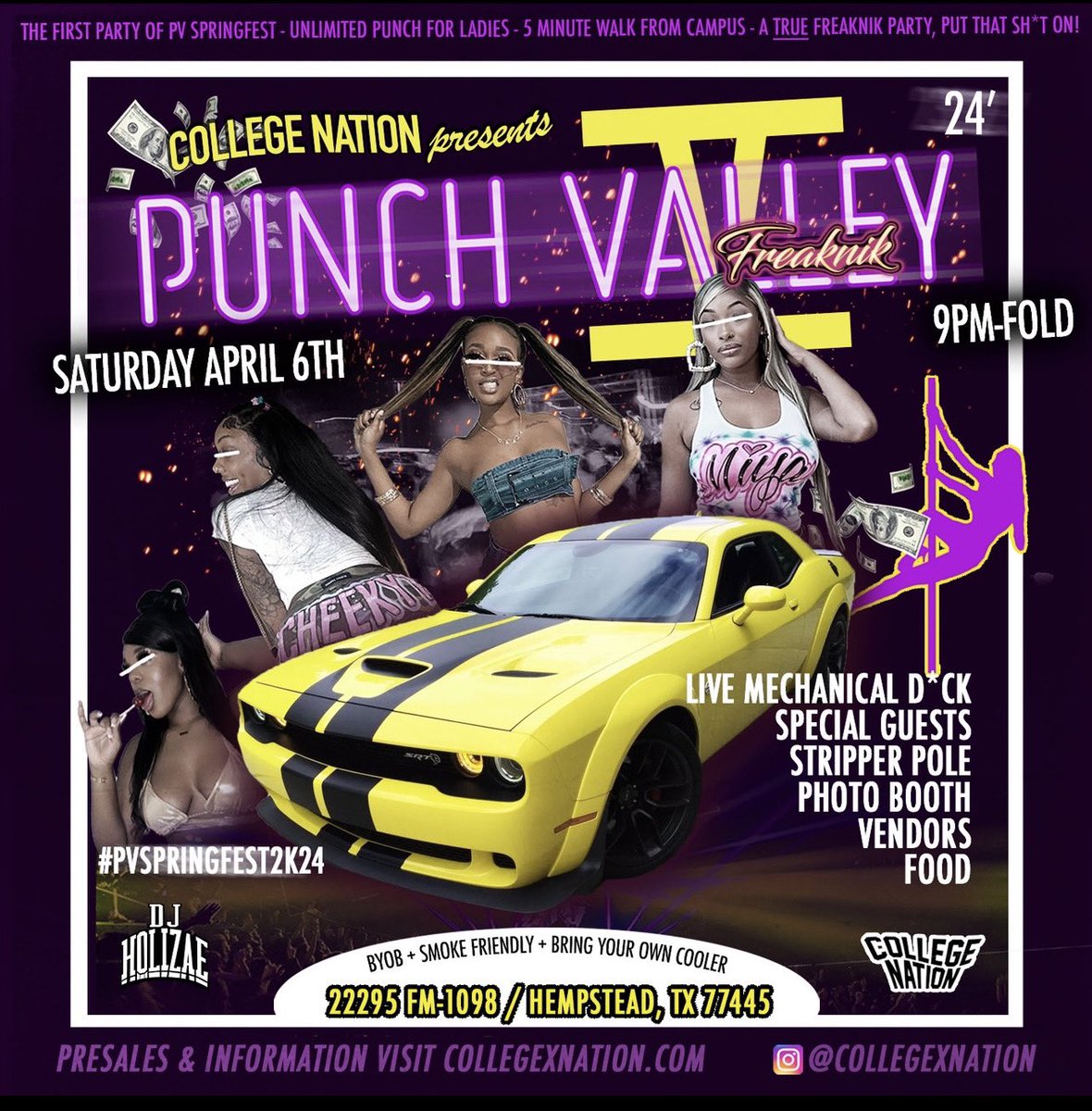 faithbadbitty's tweet photo. Show up and show out!!! 🔥😝
#PunchValley #PunchValley5 #PVSPRINGFEST2k24 https://t.co/ZAQlTBq2UV