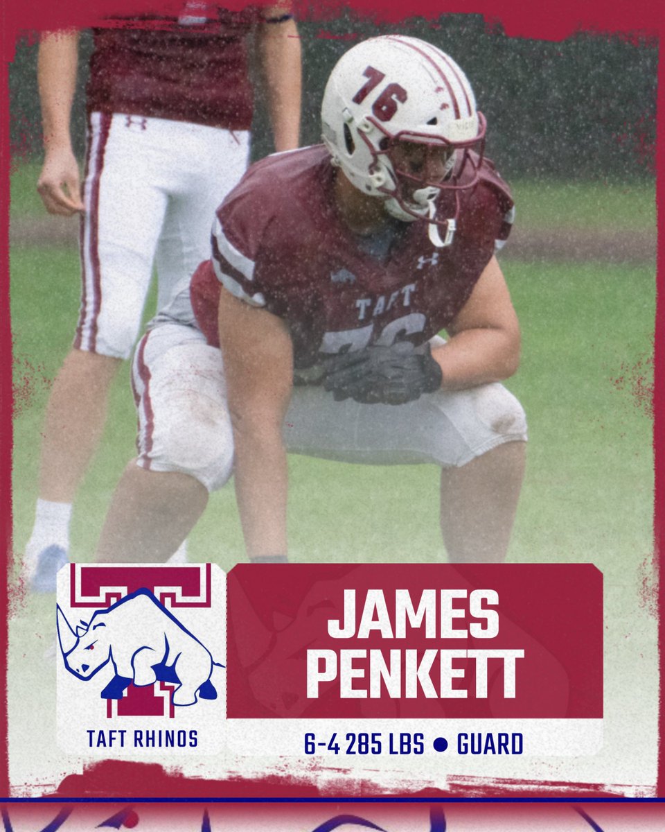 📱@JamesPenkett 🏠Oakville, ON 🇨🇦 📽️hudl.com/v/2MYhT9 2 Years of football. Great frame and nimble feet. Can play OL & DL. High potential 📈