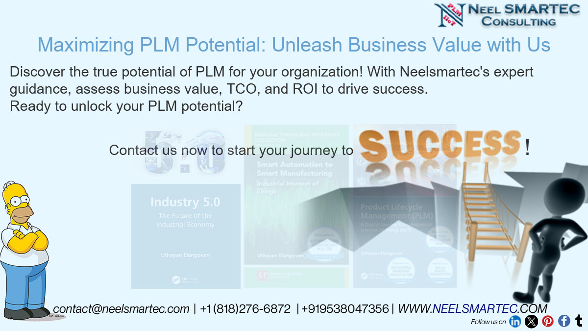 Empower your #business with #PLM excellence! @Neelsmartec offers tailored solutions to maximize efficiency, innovation, and #profitability. Let's transform your organization together! #Manufacturing #ROI #ROV #TCO #neelsmartec neelsmartec.com/2023/07/15/eva…