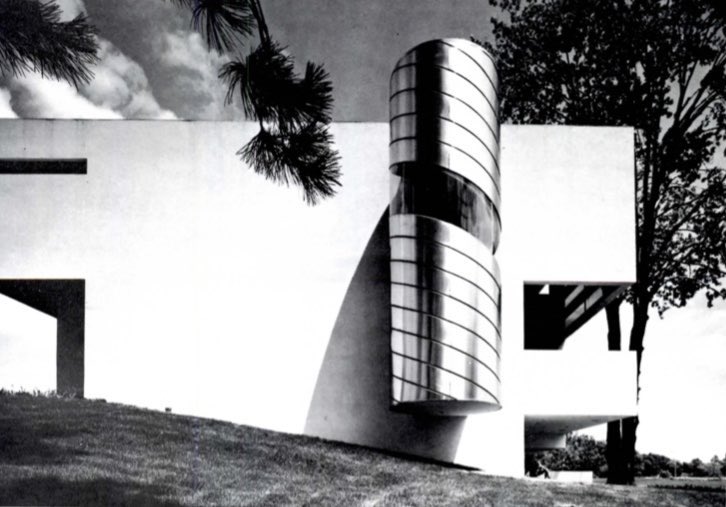 1982 house in Michigan by architect William Kessler