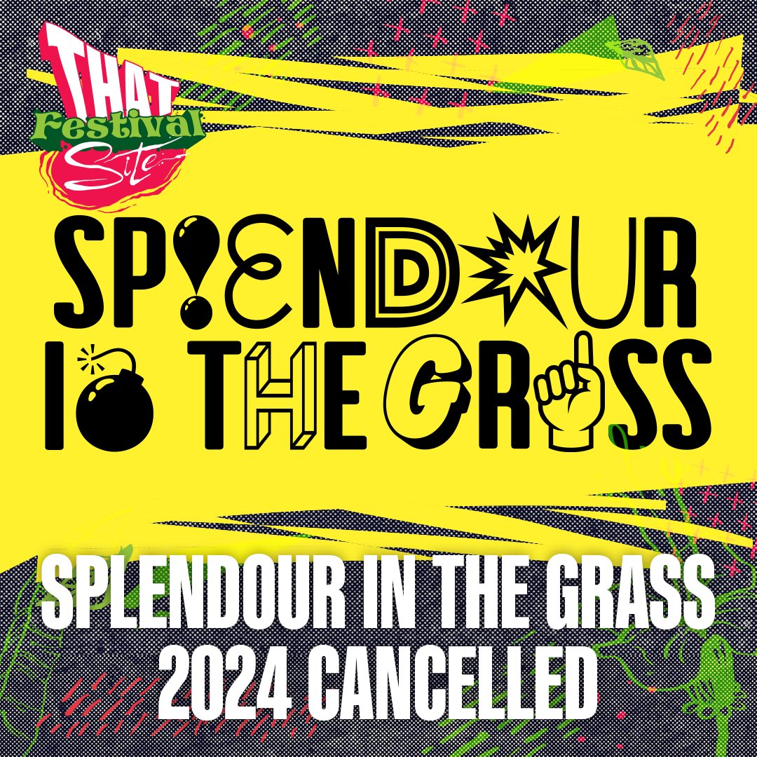 Splendour in the Grass have just announced their 2024 event is cancelled ❌