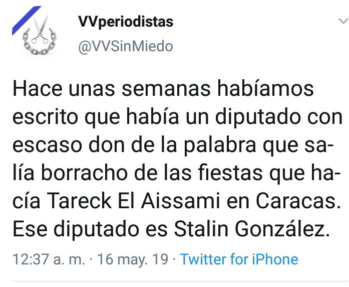 VVperiodistas_'s tweet photo. Aquí recordando nuestros archivos : https://t.co/RJ4tNzMGxY