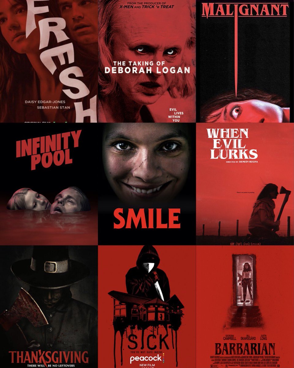 Filmes de terror na cor VERMELHA