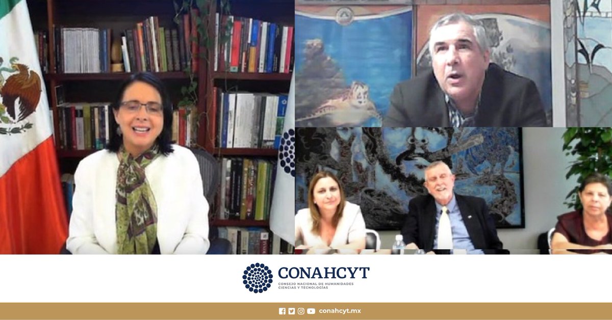 #Conahcyt, <a href="/citmacuba/">Ministerio de Ciencia, Tecnología y Medio Ambiente</a> y la <a href="/EmbaCuMex/">Embajada de Cuba en México</a> sostuvieron una reunión virtual de trabajo donde se dialogó sobre los avances y perspectivas de la colaboración México-Cuba y se exploraron líneas de interés bilateral en materia de humanidades, ciencias, tecnologías e innovación #HCTI. 1/2