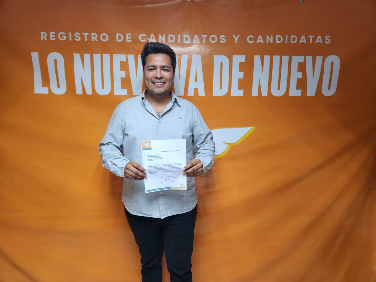 MuozOnofre's tweet photo. LISTO A DARLE! quedo mi registro como aspirante ! #DISTRITOXVI #MOVIMIENTOCIUDADANO 🍊🍊🍊 https://t.co/FoR7BsCFXU