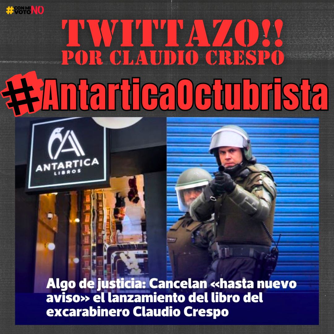 TERE_LAprofe73's tweet image. ATENCION !!!!
TWITTAZO EXPRESS POR @ClaudioCrespoG 
FUNA Y CENSURA ?
SUMATE !!!
#AntarticaOctubrista