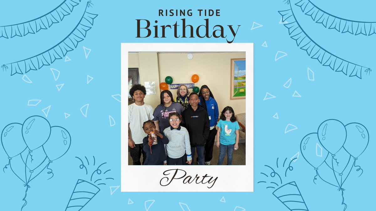 Another year, another wave of awesome memories with our Rising Tide squad! 🌊🎂 Here's to more laughter, growth, and endless fun ahead! 🎉✨ #RisingTideBirthdays #MakingWavesTogether #RisingTIDE #AfterSchoolProgram