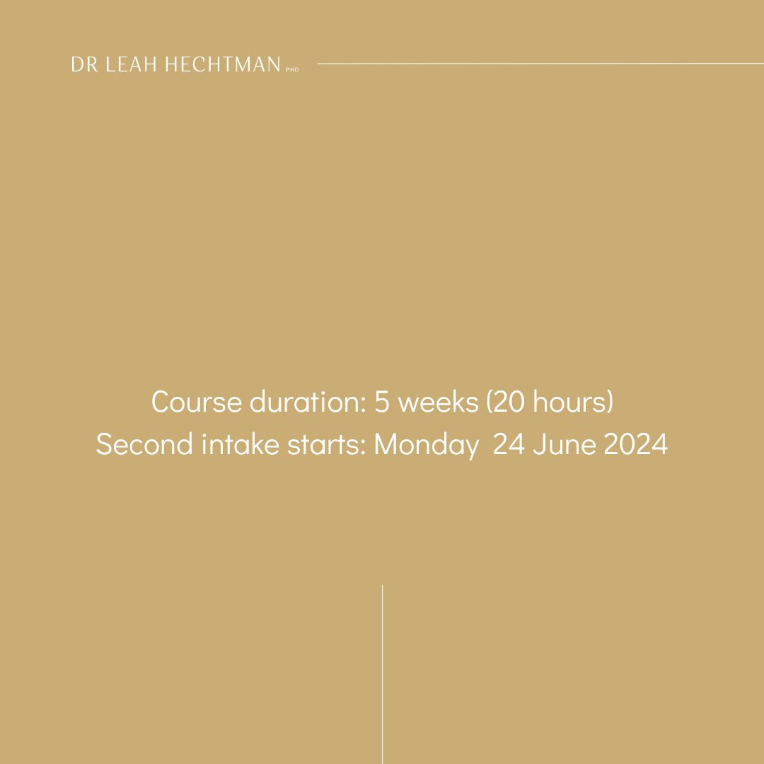 Dr Leah Hechtman (PhD) tweet media