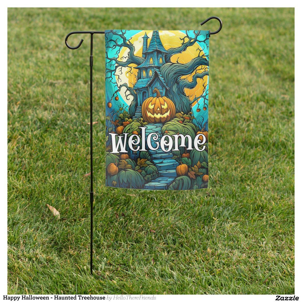 SmallCityZazzle's tweet photo. Welcome Happy Halloween garden flag→https://t.co/uydqSM0mJI
#YardFlags #HalloweenDecor #HappyHalloween #Halloween2024 #Pumpkins #HalloweenArt #HauntedHouse #Zazzlemade #ForSale #GiftIdeas https://t.co/FeVzBl9U2T