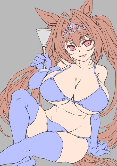 skeb進捗状況:カラーラフ
ご依頼の大人姿の水着ダイワスカーレットはペン入れと加筆他完了、仮に色置いてみました
実は色塗りが一番頭を悩まします 