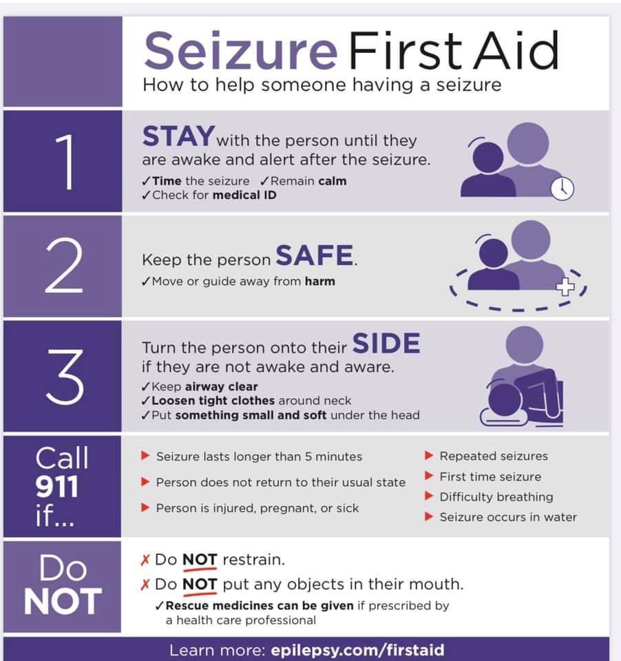 #EpilepsyAwareness #Needtoknow #PurplePeople #SeizureInfo
