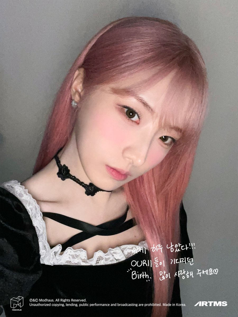 official_artms's tweet image. ARTMS ‘Birth’

Message from HaSeul

2024.03.29 1PM KST

#ARTMS #OURII
#HaSeul #하슬
#Dall #Devine_All_Love_Live #Birth