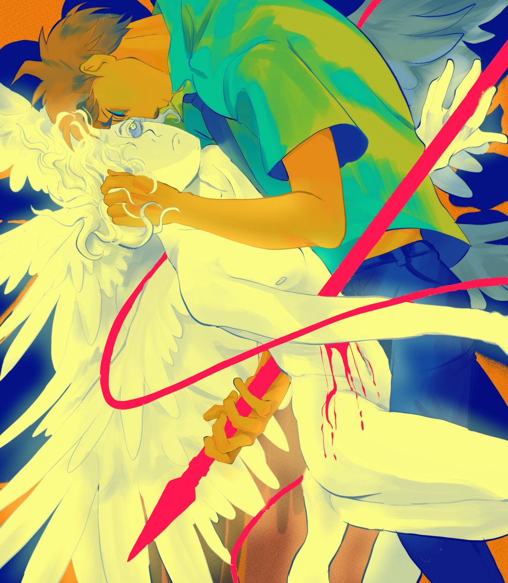 unifycurlyfry's tweet photo. Through Death #danganronpa #komahina https://t.co/4ViS0Of5Ul