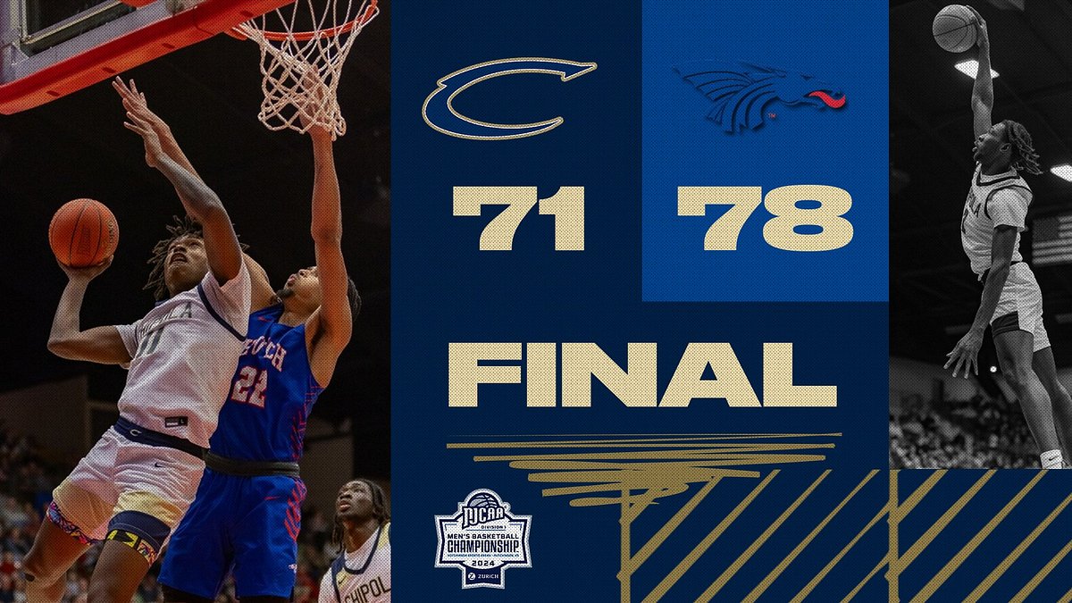 Chipola cut the lead to 3 under a minute left but could not overcome a 23-3 start. Indians fall 78-71 to Hutchinson and end the season at 29-5. Greedy Williams finished the game with 22 points followed by AJ Barnes at 20. Zocko Littleton & Dontae Walker finished with 12 each.