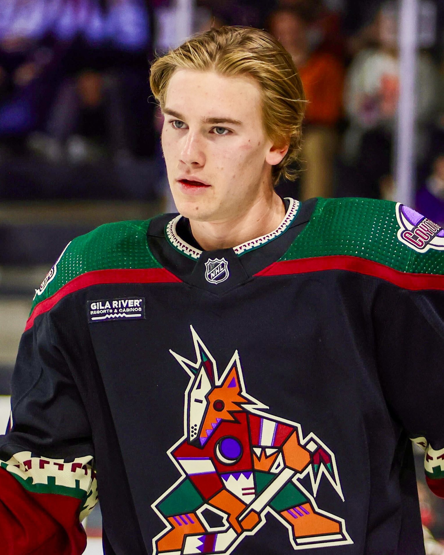 Vinnie Parise on X: "Josh Doan is set to make his NHL debut wearing one of  the best sweaters in the world. Shane Doan's kid. I love family. #Yotes  https://t.co/7uFJOm523r" / X