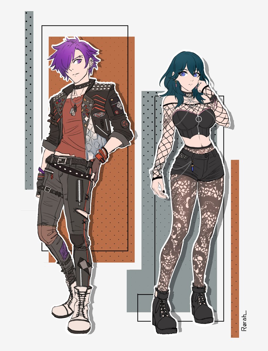 Goth girl and Punk fella
Choose your team.

((Or you can pick both too))
#few3h #fe3h #Byleth #shezfireemblem